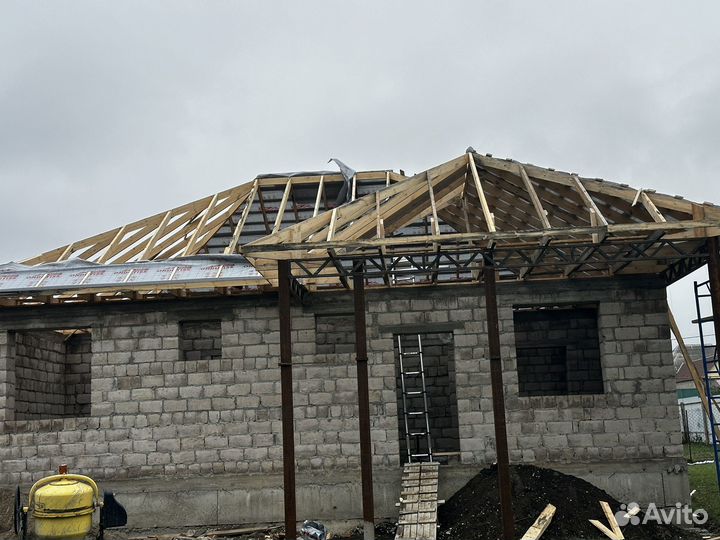 Крыша кровельные работы