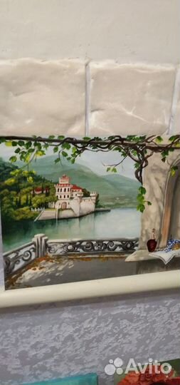Картины маслом 30/40. Венеция, Крымский пейзаж