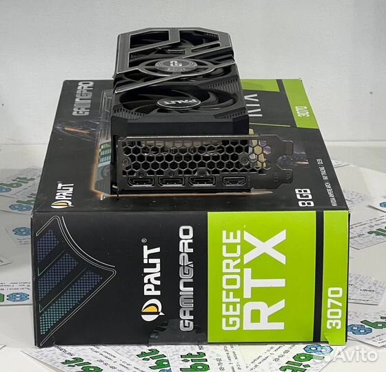 Видеокарта Palit GeForce RTX 3070 GamingPro 8G