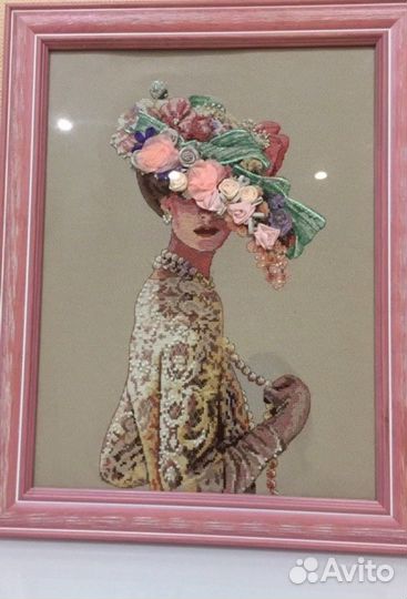 Картина вышитая крестиком Dimension