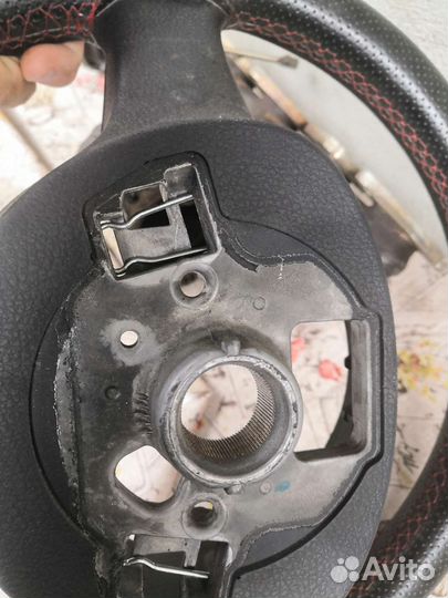 Руль оплётка на руль фольцваген поло