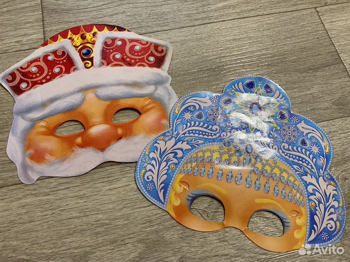 Карнавальный костюм - маски новогодние