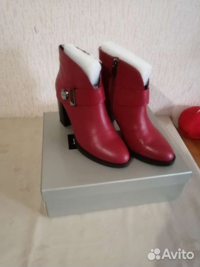 Ботильоны женские 39 размер натуральная кожа