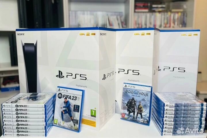 Sony Playstation 5. PS5 новая