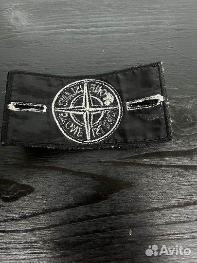 Патч stone island белый