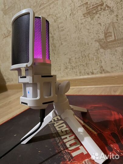 Конденсаторный Usb микрофон с подсветкой