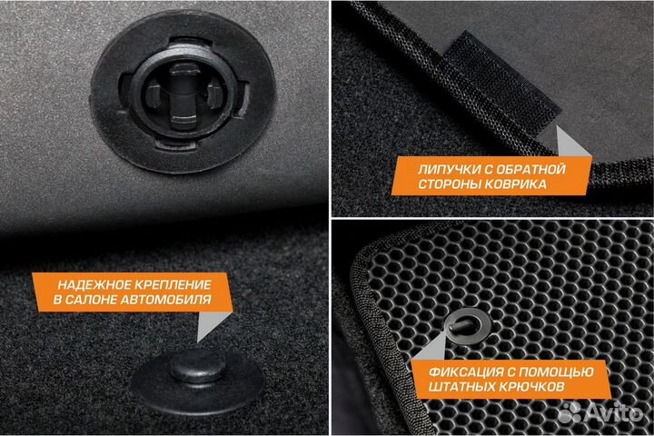 Коврики салона авто AutoFlex EVA Kia Cerato IV 18