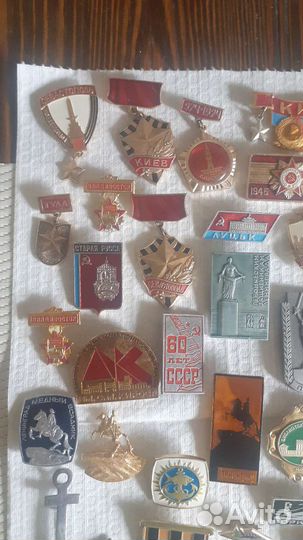 Значки ссср(одним лотом)