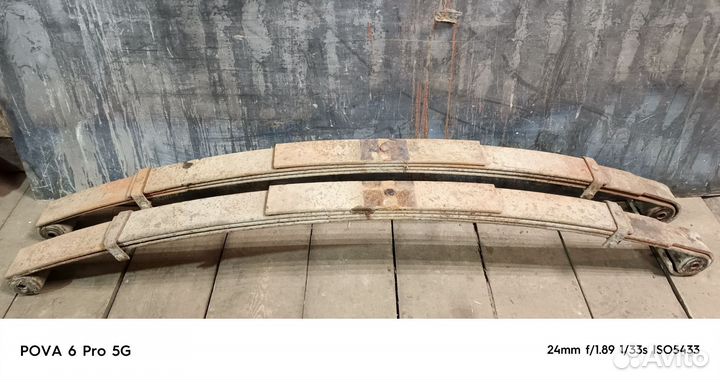 Рессоры передние газ 2705