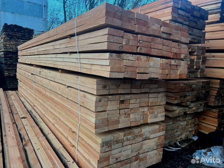 Доска обрезная 50х150х6000мм