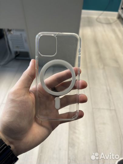 Чехол Apple iPhone 12 mini Clear Case MagSafe