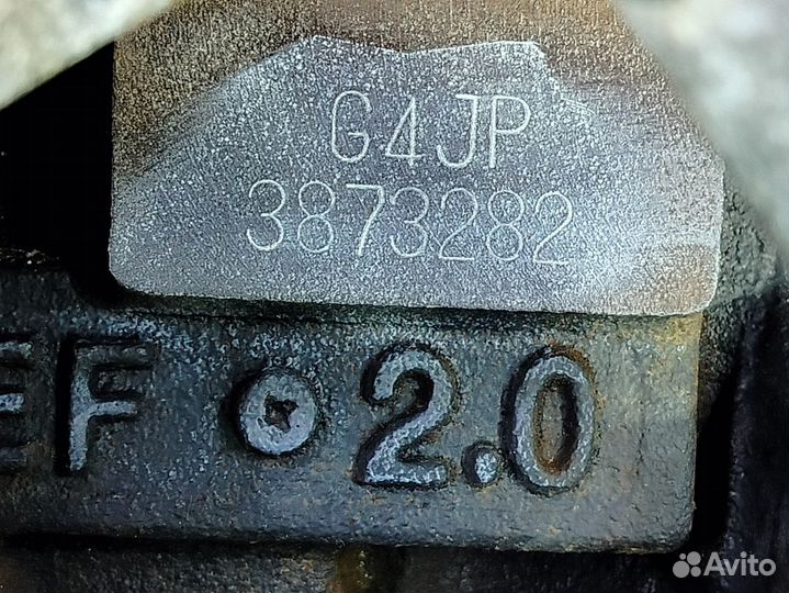 Двигатель Kia G4JP 2.0, 16V, dohc, Coil, 130-140лс