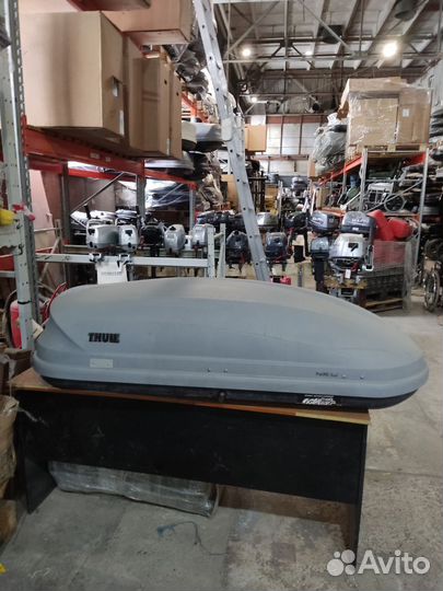 Автобокс на крышу авто 410 л thule бу