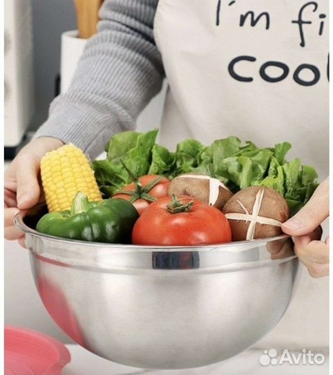 Миска из нержавеющей стали 30см 5,5л