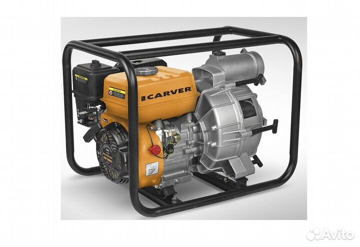 Мотопомпа грязевая carver CGP 5580 (новая.)