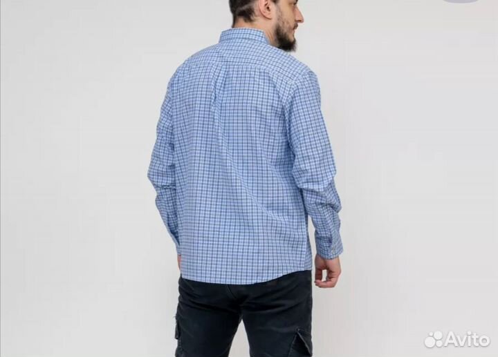 Рубашка мужская хлопок 54 56 58 60 новые