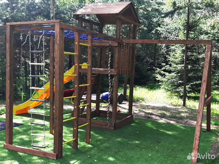 Детский игровой комплекс. Безопасная конструкция