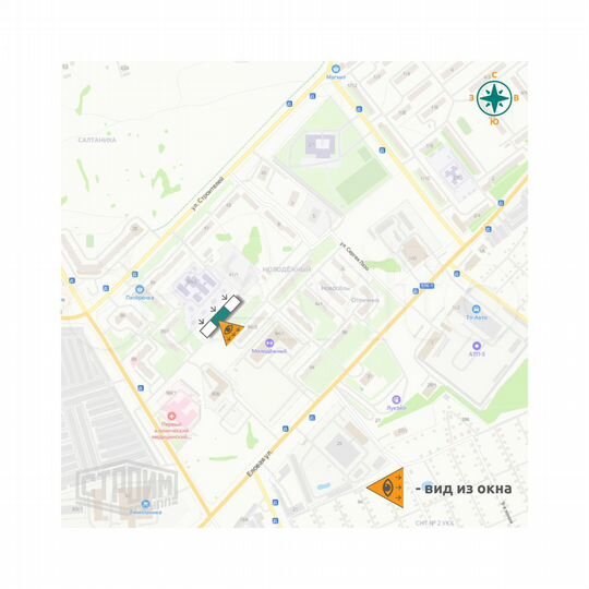 1-к. квартира, 36,6 м², 7/9 эт.