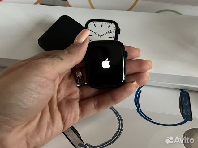 Apple Watch Series 7, 45 mm, темно-синие купить в Санкт-Петербурге ...