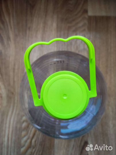 Бутылка для воды 9л пустая с ручкой