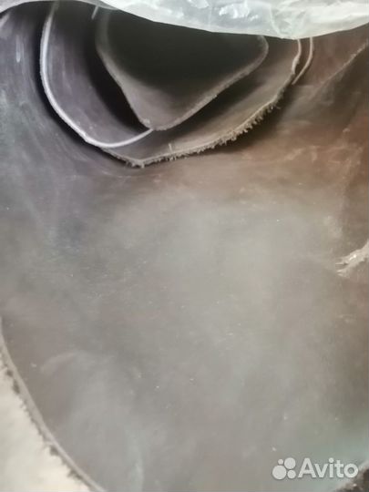 Натуральная кожа Краст юфть коричневый 2.0-2.2