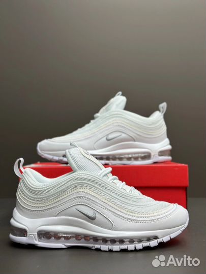 Кроссовки мужские Nike air max 97 white