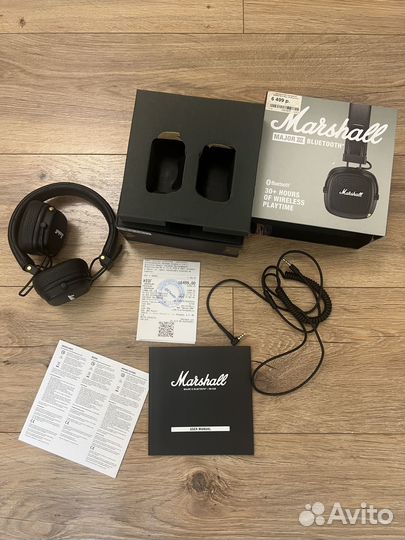 Наушники Marshall Major 3 Bluetooth