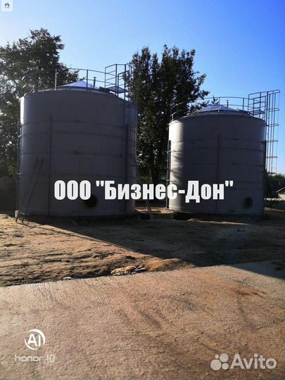 Изготовление резервуаров вертикальных, горизонталь
