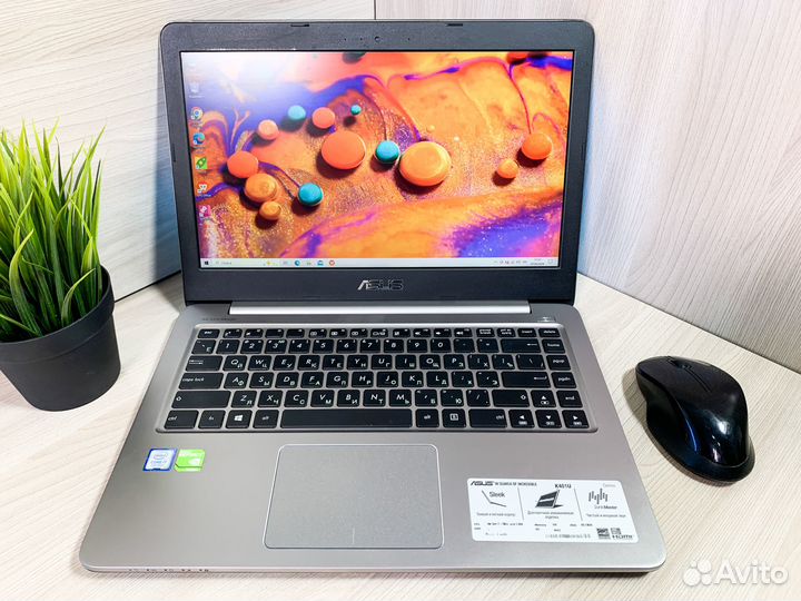 Ноутбук Asus Intel Core i7/GeForce 940MX