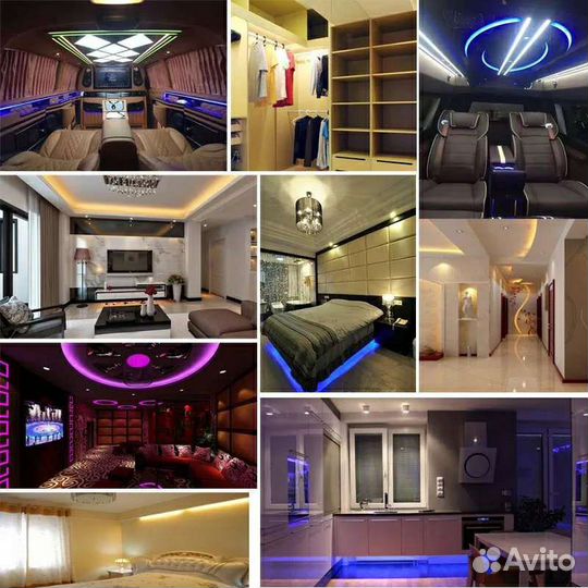 LED лента SMD 5050,14.4Вт,60 диодов,12V