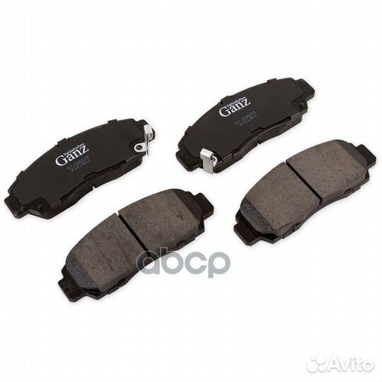 Колодки передние honda civic 4D 06- ganz GIJ09029