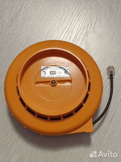 Телефонный удлинитель на катушке, 5 метров