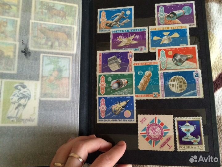 Альбом марок без печатей