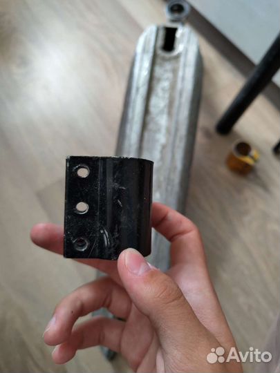 Трюковой самокат+запчасти