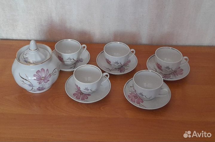 Кофейный сервиз дулево новый