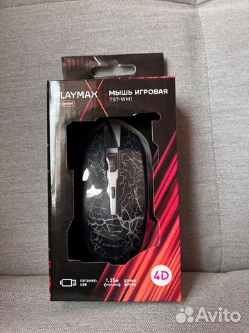 Игровая мышь Playmax (новая)