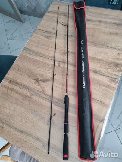 Спининг ультралайт zemex Spider PRO 210 2-7g Новый