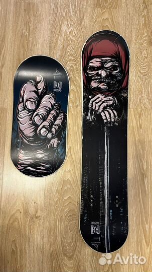 Snowscoot сноускут комплект лыж «разряд»