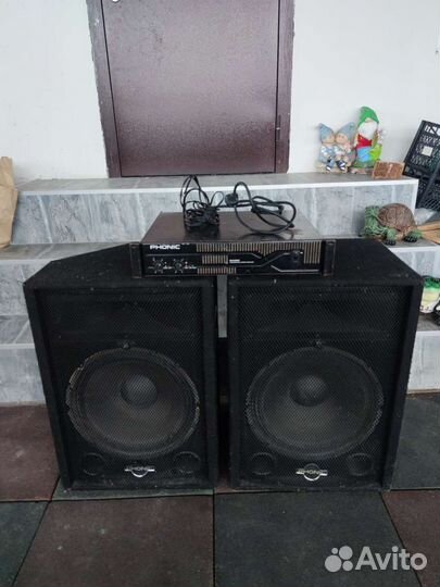 Акустическая система с усилителем