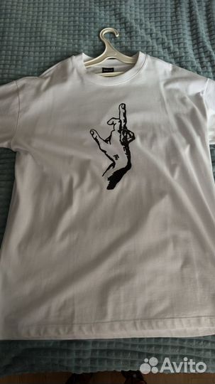 Футболка оверсайз мужская с принтом