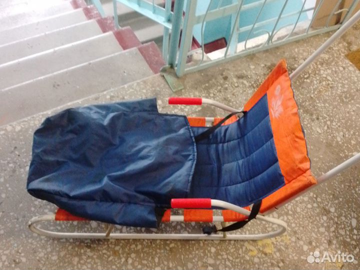 Детские зимние санки