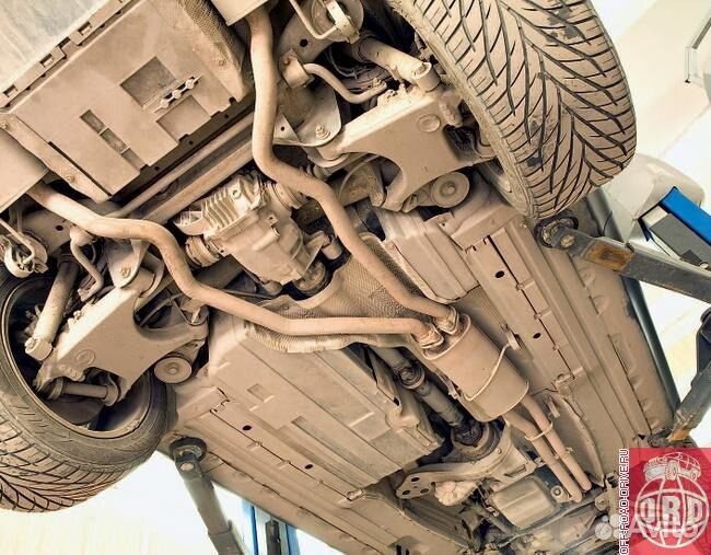 Пескоструйная обработка и антикор днища авто