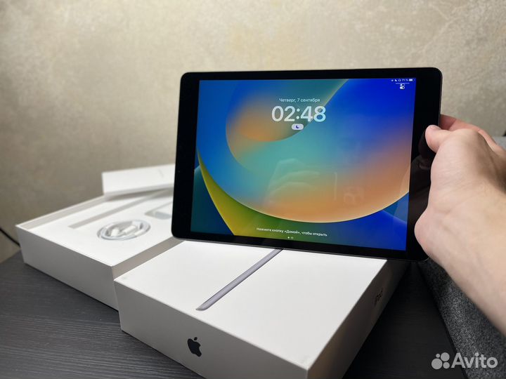 iPad 9th 2021 A2602 64gb Wi-Fi 36 циклов заряда