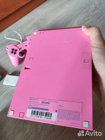 Sony PS2 Slim Pink