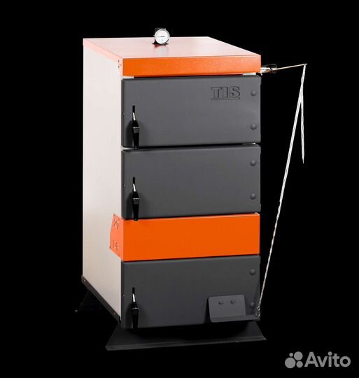 Котел твердотопливный дровяной Pro DR Tis