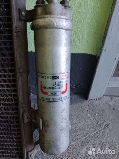 Радиатор кондиционера Ford fiestaакпп 2008-2012мк6