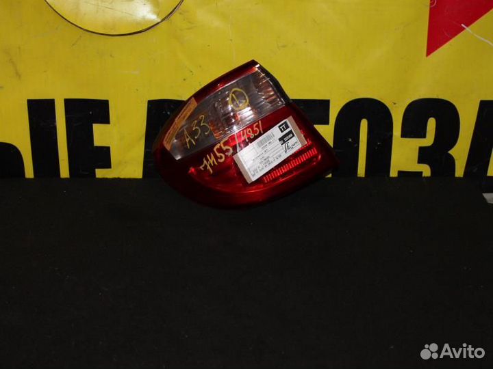 Стоп левый Nissan Cefiro A33 4851/7455 А104