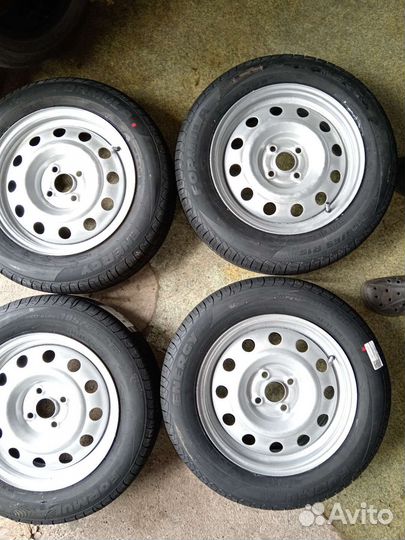 Колеса в сборе 185 /65р15 киа рио, Хендай Солярис