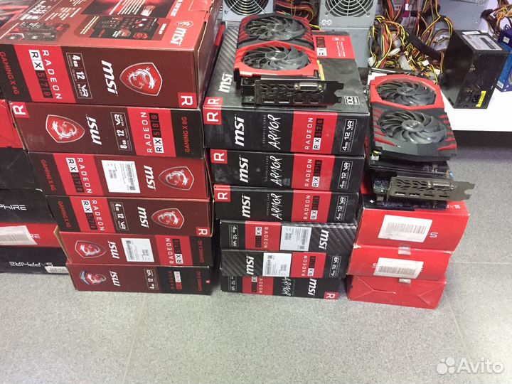 Топовые AMD Карты RX 480 580 560 570