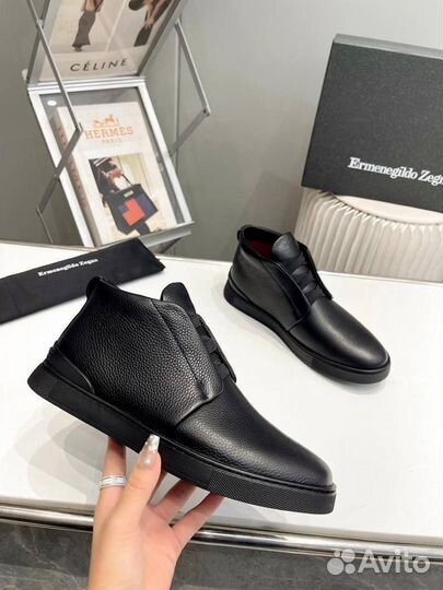 Кеды высокие Zegna (разные)